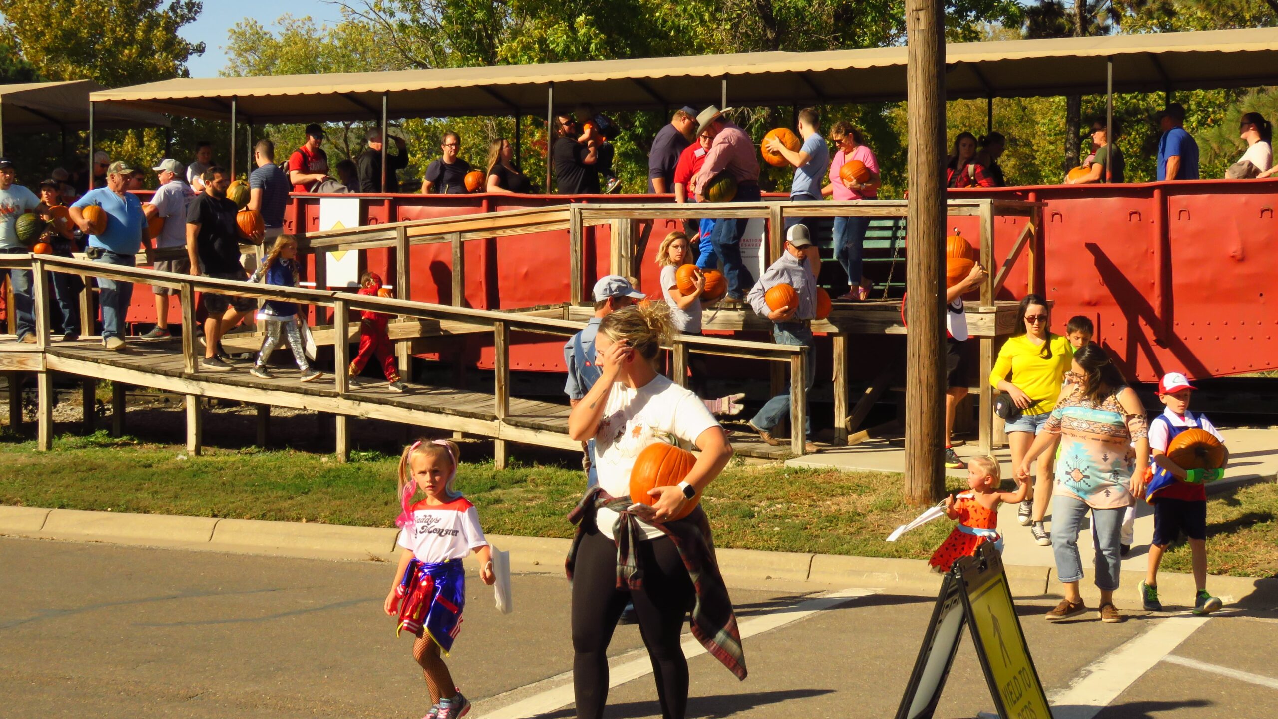 Pumpkin Patch Express Passengers